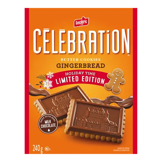 Cookies Milk Chocolate Top Gingerbread 240 g