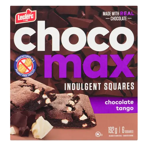Indulget Square Made of Real Chocolate Tango Chocomax 6 x 192 g