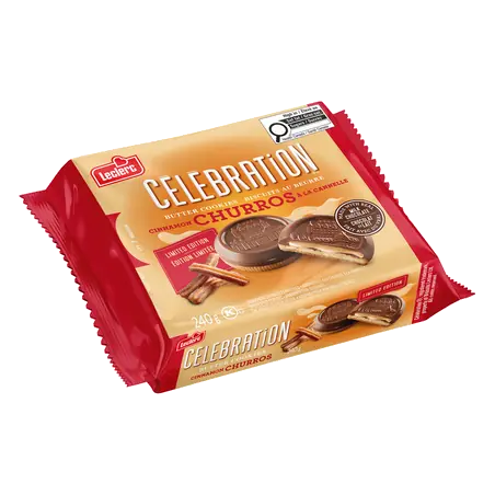 Celebration Churros Coated in Milk Chocolate 240 g
