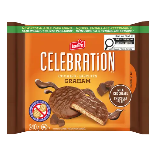 Celebration Cookies Coated Graham 240 g
