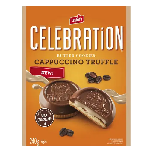 Cookies Milk Chocolate Cappuccino Truffle 240 g