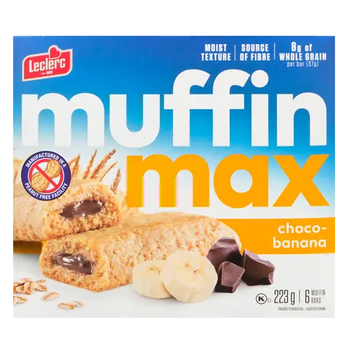 MuffinMax Bars Banana Chocolate 223 g