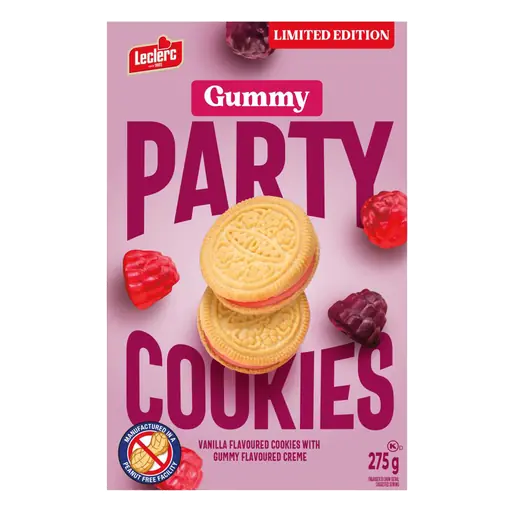 Peanut-Free Party Cookies Gummy 275 g