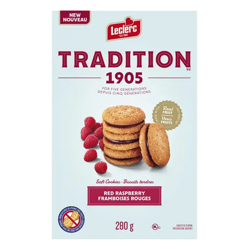 Tradition 1905 Soft Cookies Red Raspberry 280 g