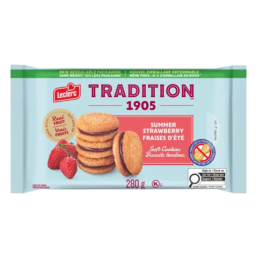 Tradition Cookies Summer Strawberries 280 g