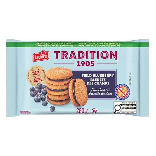 Tradition Soft Cookies Field Blueberries 280 g