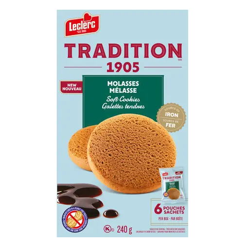 Tradition Soft Cookies Molasses 240 g
