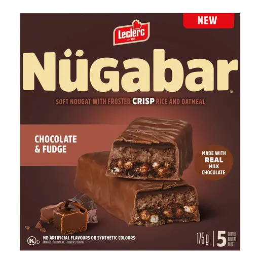 Nügabar Granola Bar Chocolate & Fudge 175 g