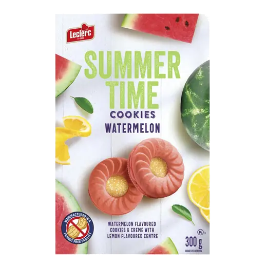 Summer Time Peanut-Free Cookies Watermelon 300 g