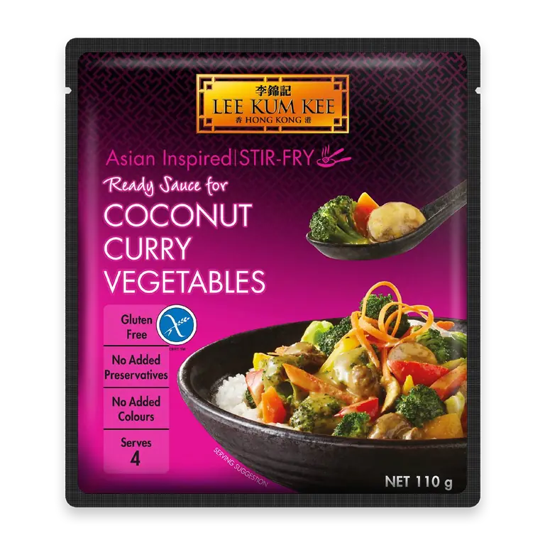 Coconut Curry Vegetables Ready Sauce