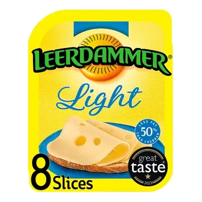 Light Sliced Cheese
