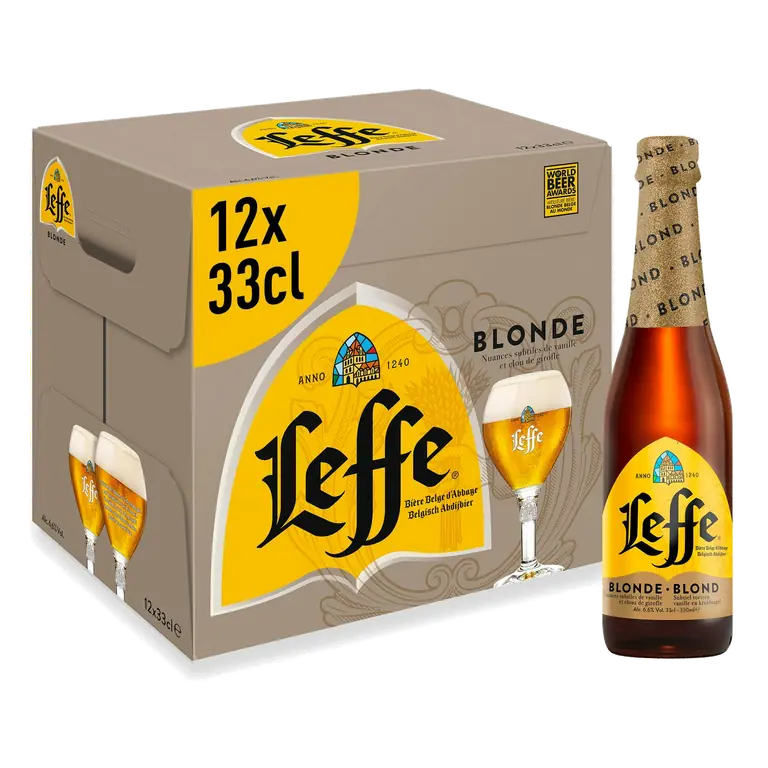 Blonde Abbey Beer Bottles 12x330ml