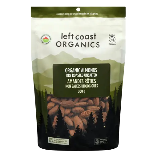 Almonds Dry Roasted Unsalted 300 g