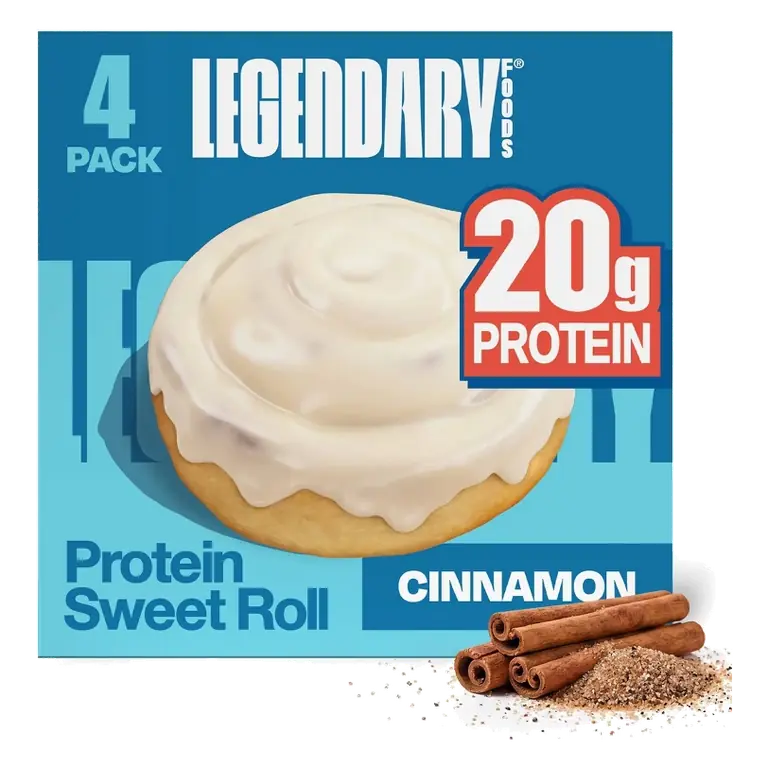 Legendary Foods Gluten Free and Keto Friendly Protein Sweet Roll