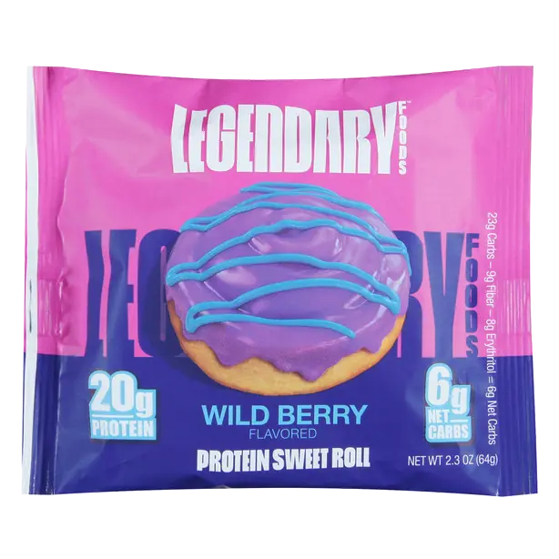 Wild Berry Protein Sweet Roll