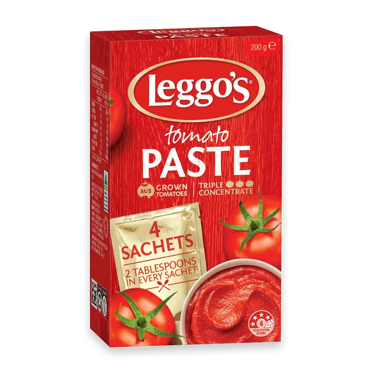 Australian Grown Tomato Paste Triple Concentrate Sachet