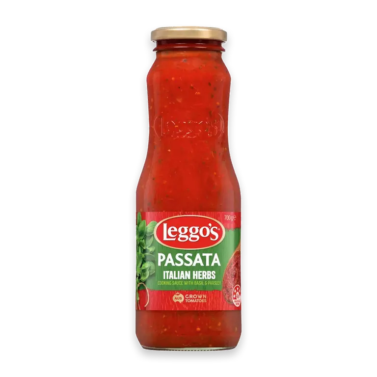 Australian Tomato Passata Sauce With Italian Herbs