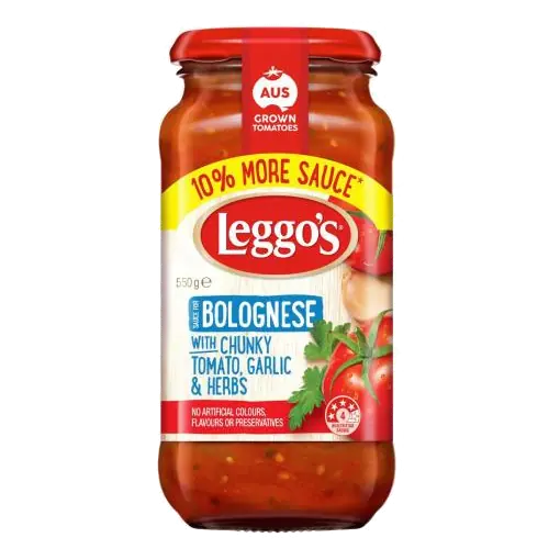 Bolognese Pasta Sauce Jar