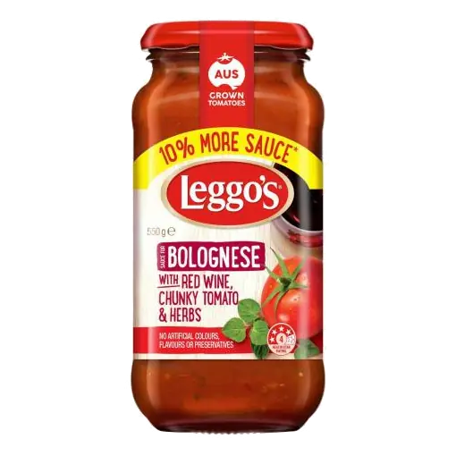 Bolognese Red Wine Pasta Sauce Jar