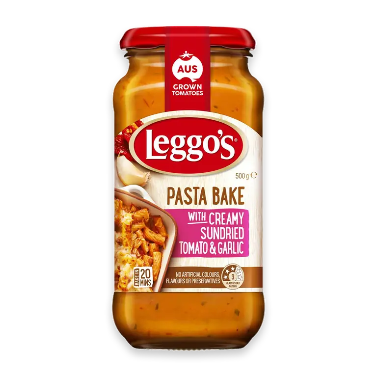 Creamy Sundried Tomato & Garlic Pasta Bake Sauce