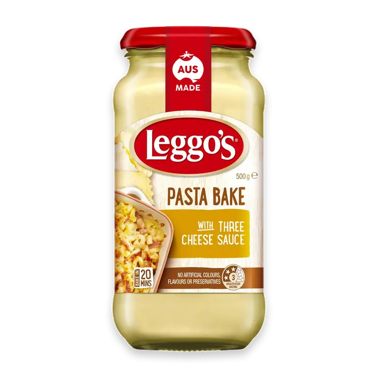 Creamy Three Cheese Pasta Bake Sauce