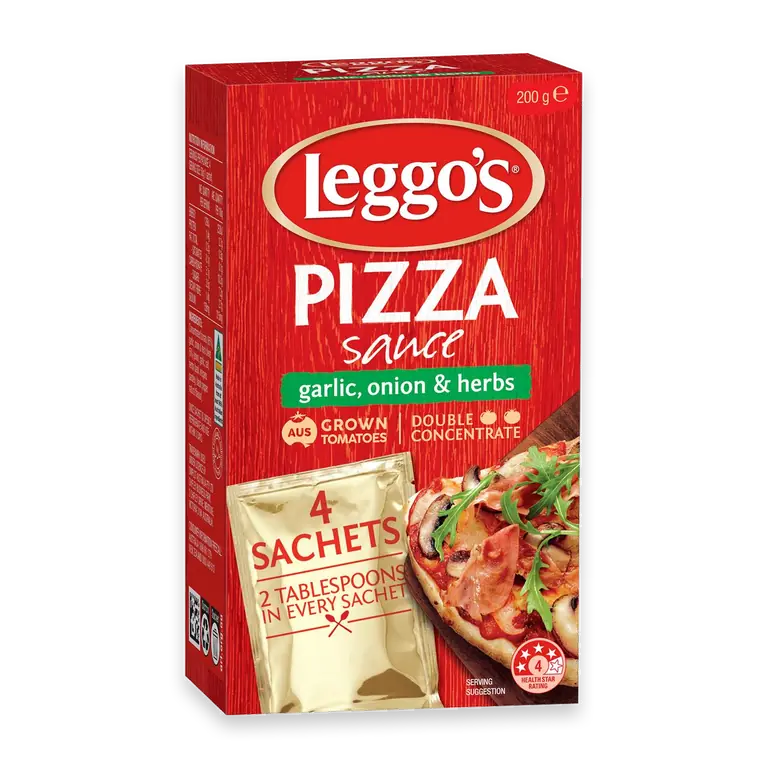 Pizza Sauce Double Concentrate Garlic Onion & Herbs Sachet