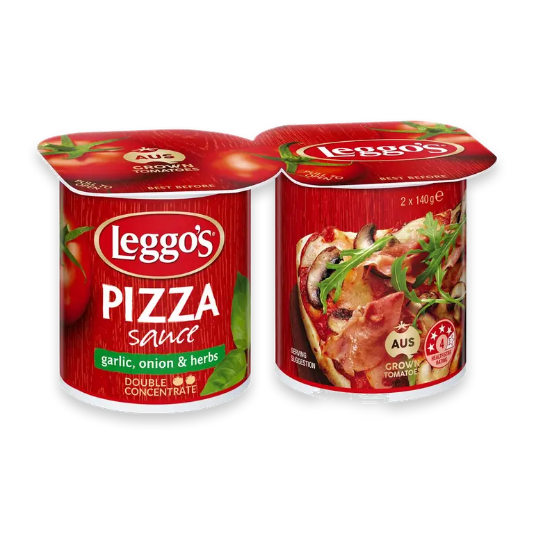 Pizza Sauce Double Concentrate Garlic Onion & Herbs Tub