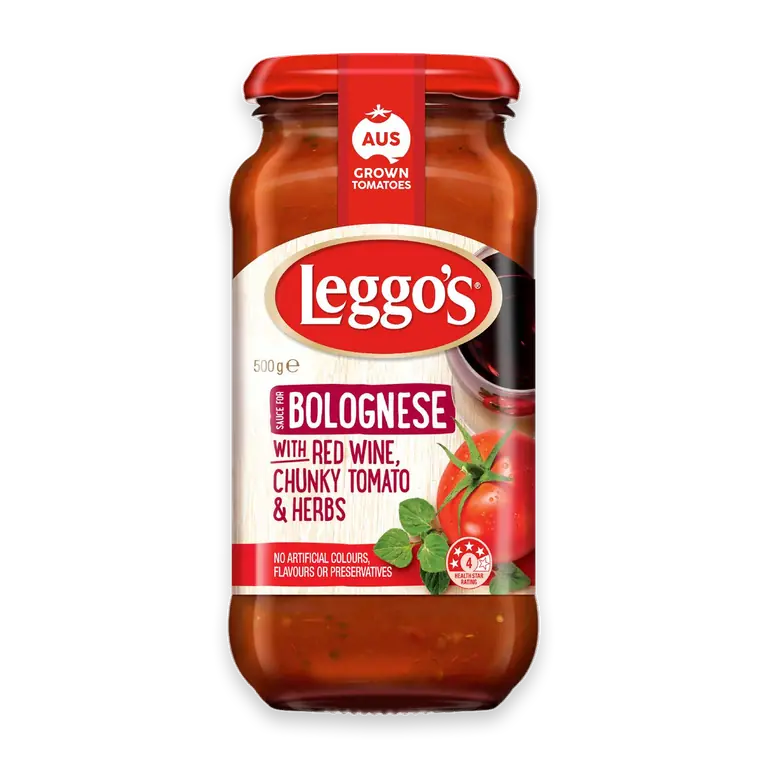 Red Wine Bolognese With Chunky Tomato & Herbs Pasta Sauce