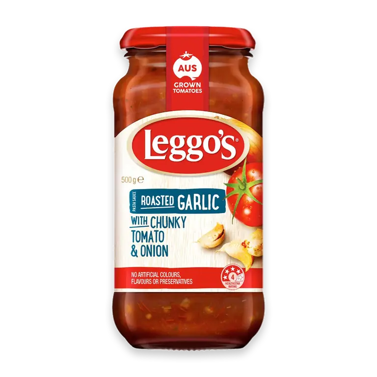 Roasted Garlic Chunky Tomato & Onion Pasta Sauce
