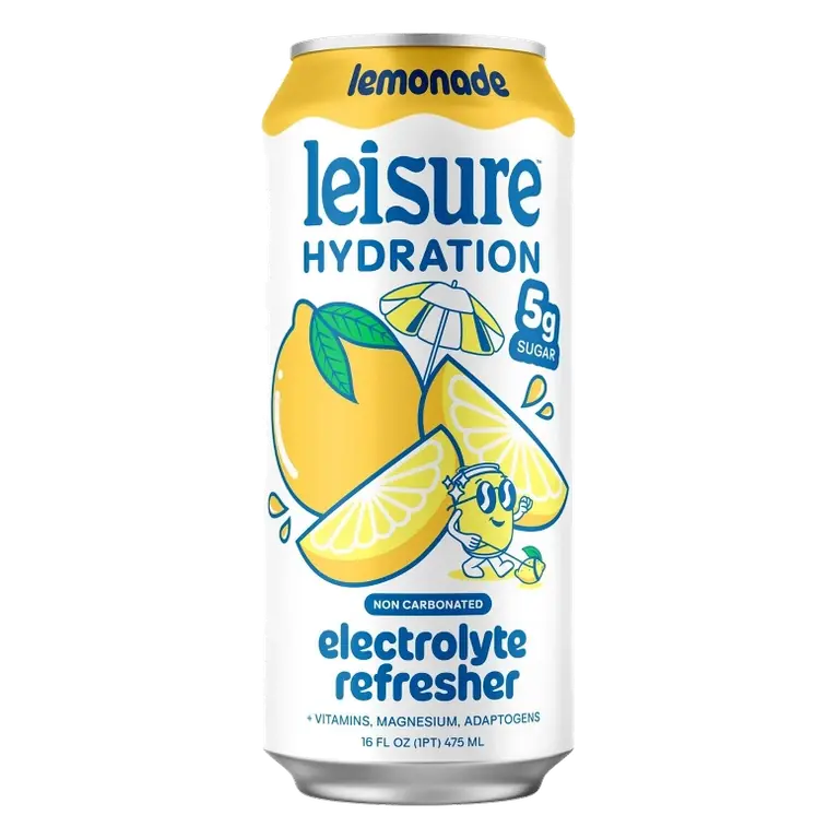 Leisure Hydration Electrolyte Refresher Lemonade, 16 fl oz Single