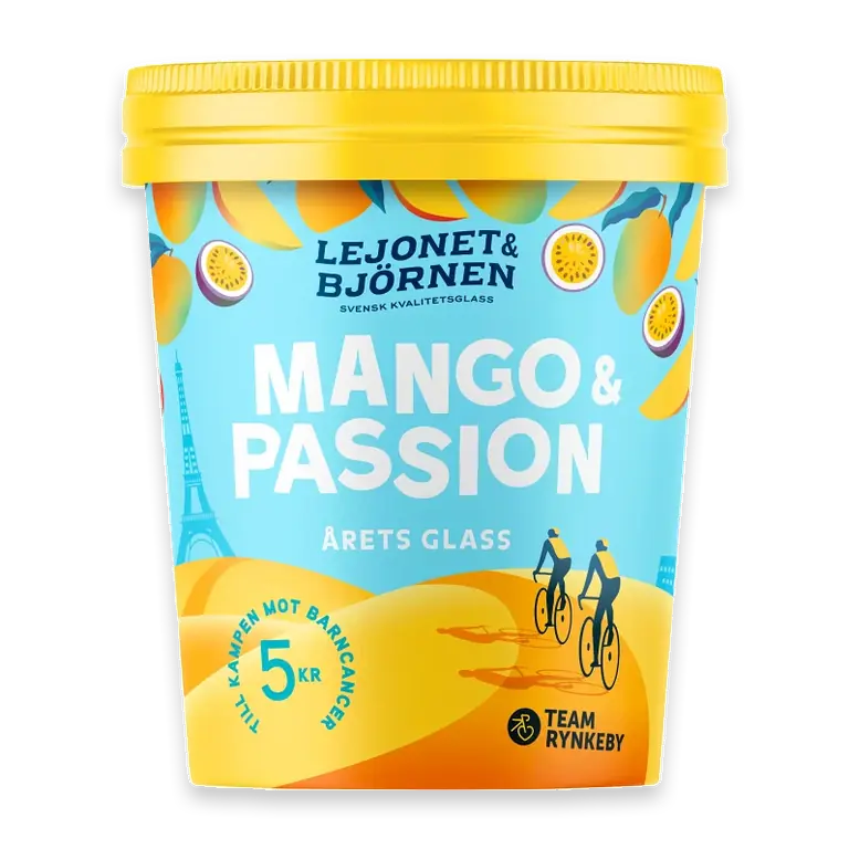 Glass Mango & passion Årets glass 500ml
