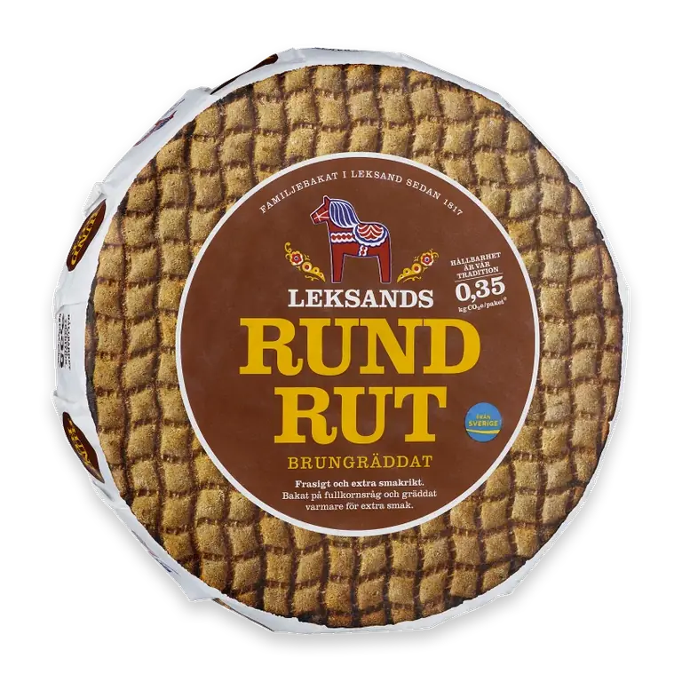 Rundrut brungräddat 700g Leksands Knäckebröd
