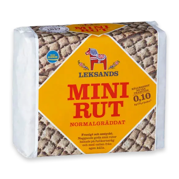 Mini-rut Normalgräddat Knäckebröd