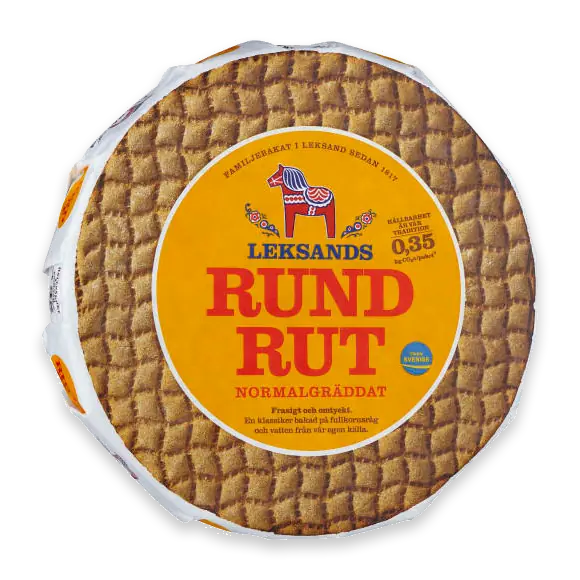 Rundrut Normalgräddat Knäckebröd