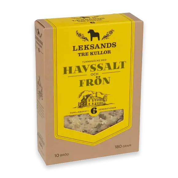 Havssalt&frön Tunnknäcke Tre Kullor
