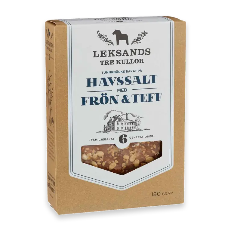 Tunnknäcke Havssalt Frön & teff