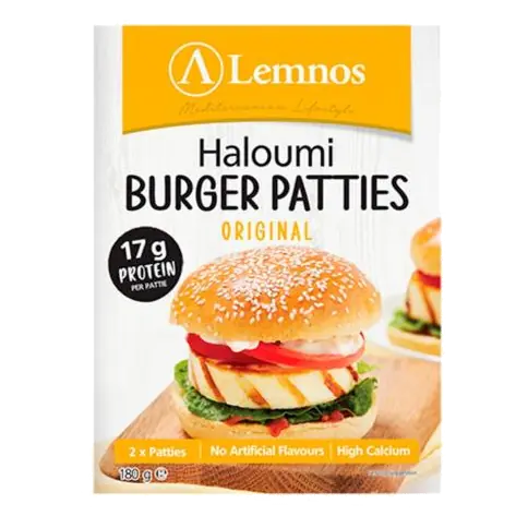 Haloumi Burger Plain