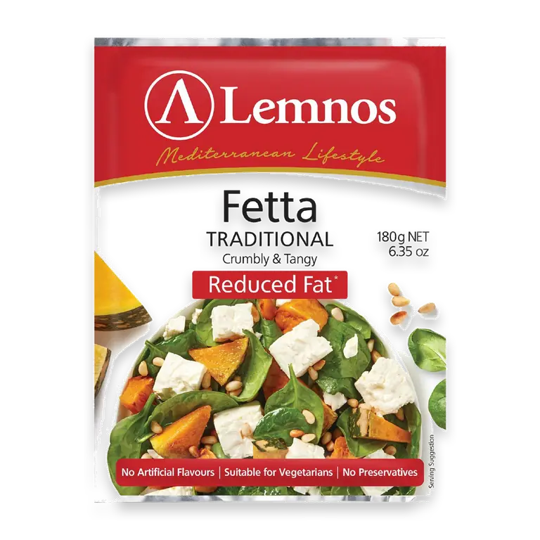 Reduced Fat Fetta Traditional Crumbly & Tangy