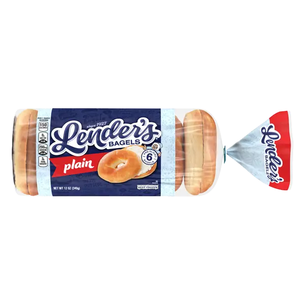 Original Plain Bagels - 6 ct Frozen