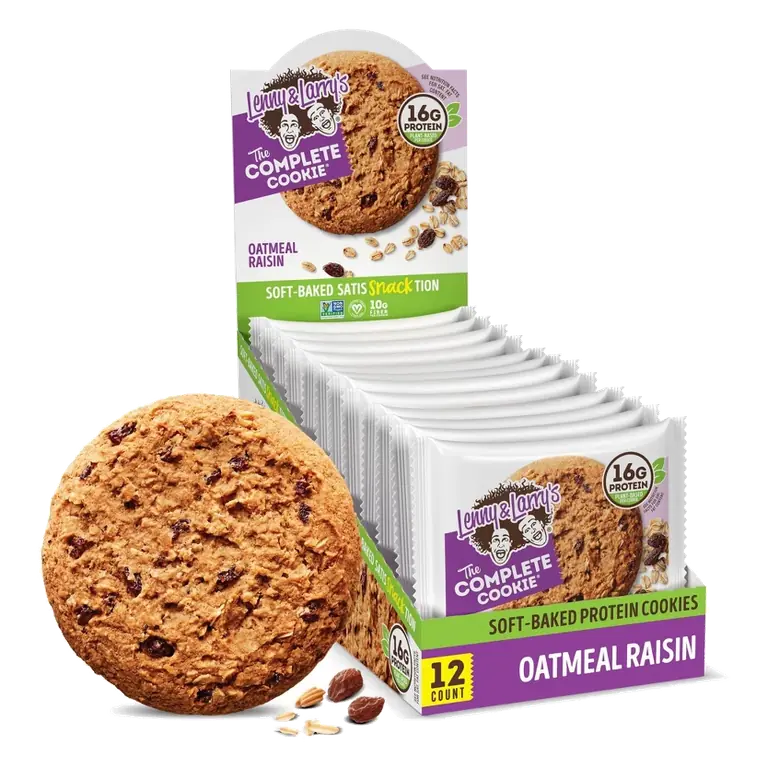 Lenny & Larry's Chewy Soft Baked Vegan, Non-GMO, High Fiber Protein Cookie