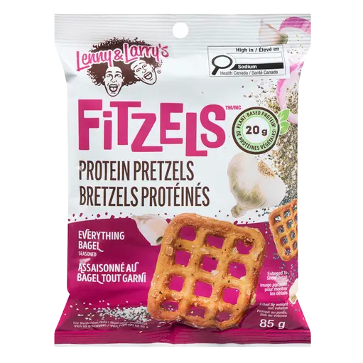 Fitzels Protein Pretzels Everything Bagel Seasoned 85 g