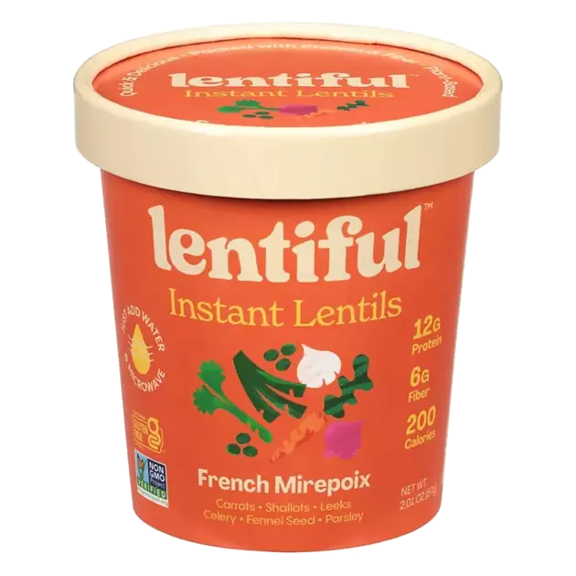 French Mirepoix Instant Lentils