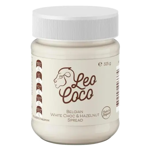 Coco Belgian White Chocolate & Hazelnut Spread