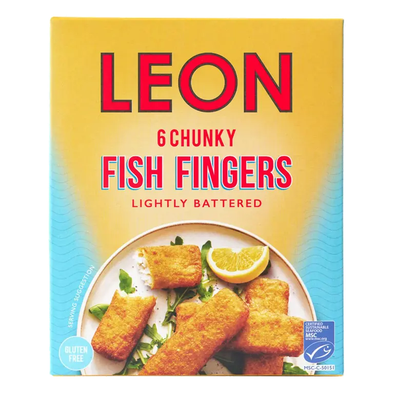 Chunky Fish Fingers Lightly Battered x6 390g