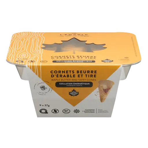 Frozen Maple Butter And Taffy Cones 207 g