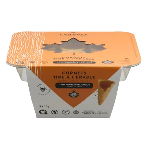 Frozen Maple Taffy Cones 198 g