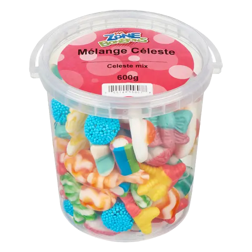 Les Aliment Johnvince Candy Celeste Mix 600 g