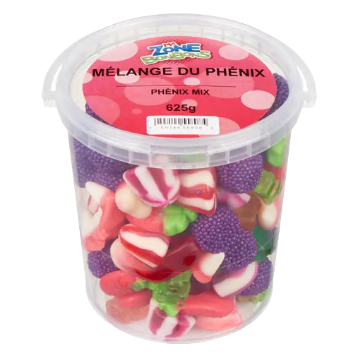 Les Aliment Johnvince Candy Phenix Mix 625 g