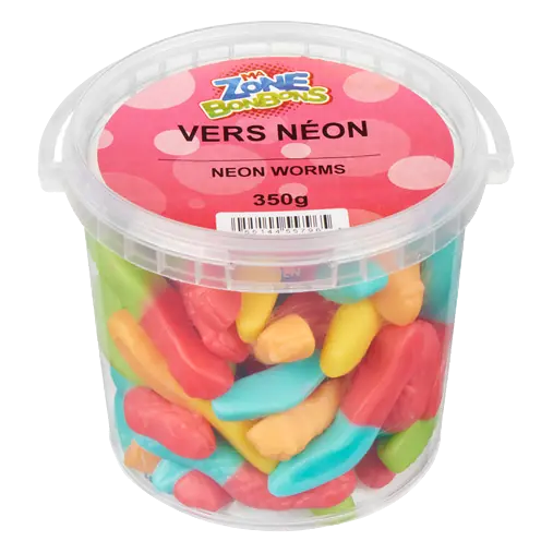 Candy Neon Worms 350 g