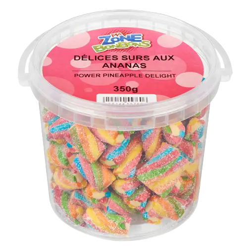 Candy Power Pineapple Delight 350 g